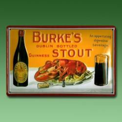 Nostalgieschild Burke's Stout