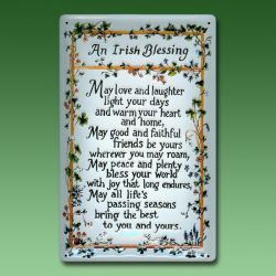 Spaß & Sprüche Metallschild  - IRISH BLESSING -