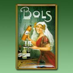 Reklame Blechschild BOLS