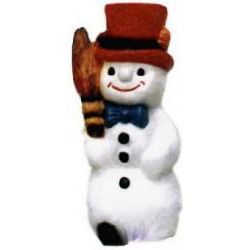 Weihnachtsfigur Schneemann