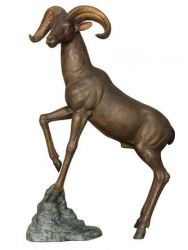 Mufflon - Wildschaf aus Bronze