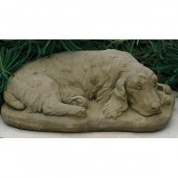 Gartenfigur Hund - Spaniel