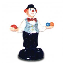 Deko - Figur Jonglierender Clown