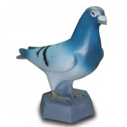 Dekorations - Figur Blaue Taube