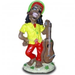 Dekorations - Figur Jamaika - Mann mit Gitarre