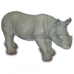 Tier - Skulptur Stehendes Nashorn