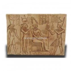Dekorations - Figur Prächtiges ägyptisches Wandbild