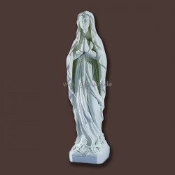 Heiligenstatue Madonna von Lourdes I als Gartenfigur oder Grabschmuck