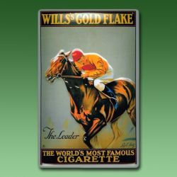 Nostalgie-Reklameschild Gold Flake