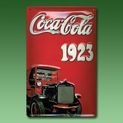 Reklameschild Coca Cola - Truck