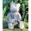 Garten-Figur Teddybär mit Schaufel