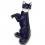 Dekorations - Figur Hängende Katze blickt nach hinten