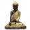 Skulptur Sitzender asiatischer Buddha