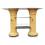 Dekorations - Tisch Ägyptische Säulen mit Muster