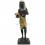 Dekorations - Figur Pharao mit Stier - Statue