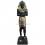 Skulptur Pharao mit nemes - Kopftuch, Krummstab und Geisel