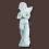 Engel-Statue Engel Mädchen (klein) als Gartenfigur und zur Dekoration