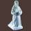 Heiligenfigur Heilige Bernadette kniend gr. als Gartenfigur oder Grabschmuck