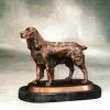 Garten-Figur Stehender Spaniel a...