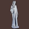 Heiligenfigur Madonna mit Umhang als Gartenfigur oder Grabschmuck