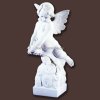 Engel-Statue - Engel Junge auf S...